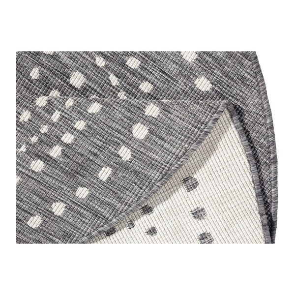 Siva zunanja preproga NORTHRUGS Bali, ⌀ 140 cm-image-4