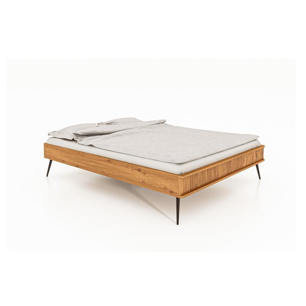 Hrastova zakonska postelja 160x200 cm Kula - The Beds