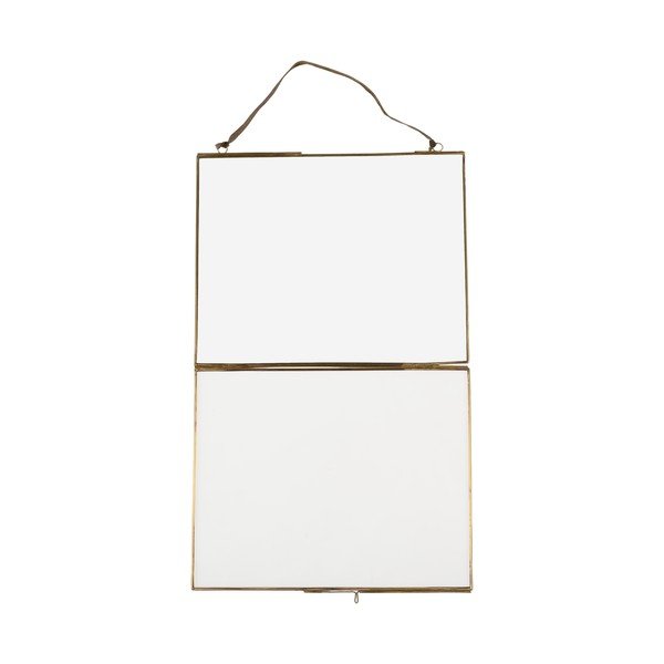 Kovinski stenski okvir v zlati barvi 25x20 cm – Rex London-image-3