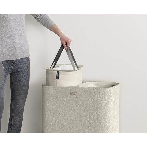Tekstilni koš za perilo 45+45 l Tota – Joseph Joseph-image-4
