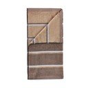 Rjava/bež bombažna brisača 70x140 cm Sauna – Zone