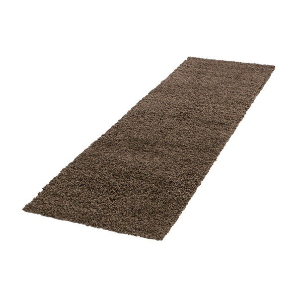 Temno rjav tekač 80x250 cm Life – Ayyildiz Carpets
