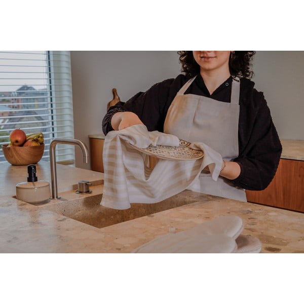 Bombažne kuhinjske krpe v kompletu 3 ks 51x74 cm Marra – Tiseco Home Studio-image-1