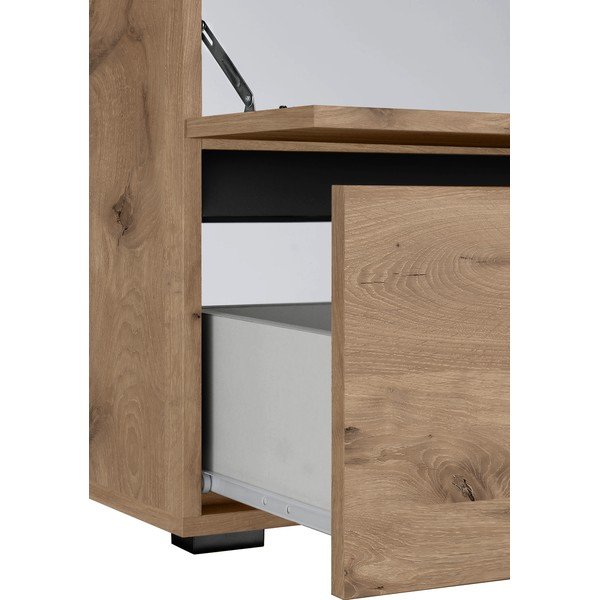 Omarica za pod umivalnik v hrastovem dekorju 60x55 cm Wisla – Støraa-image-1