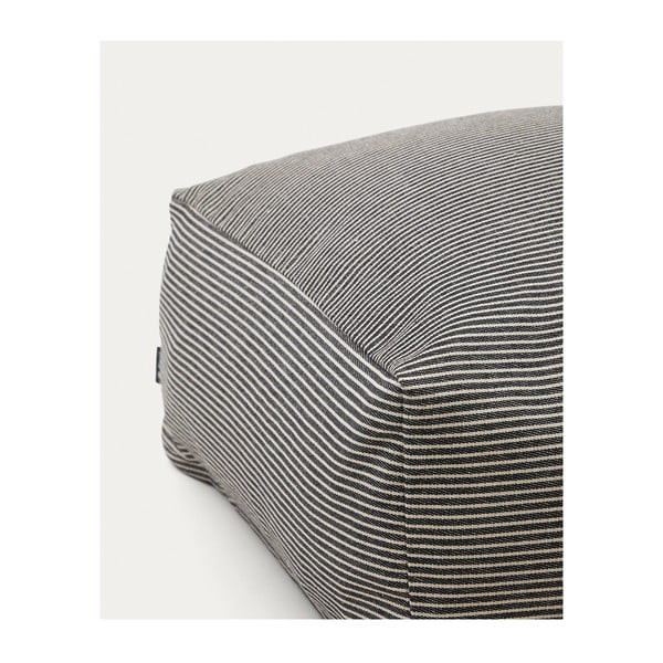 Temno moder tabure Famara – Kave Home-image-1