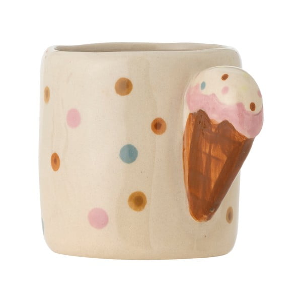 Bež keramična otroška skodelica 255 ml Creamy – Bloomingville Mini-image-2