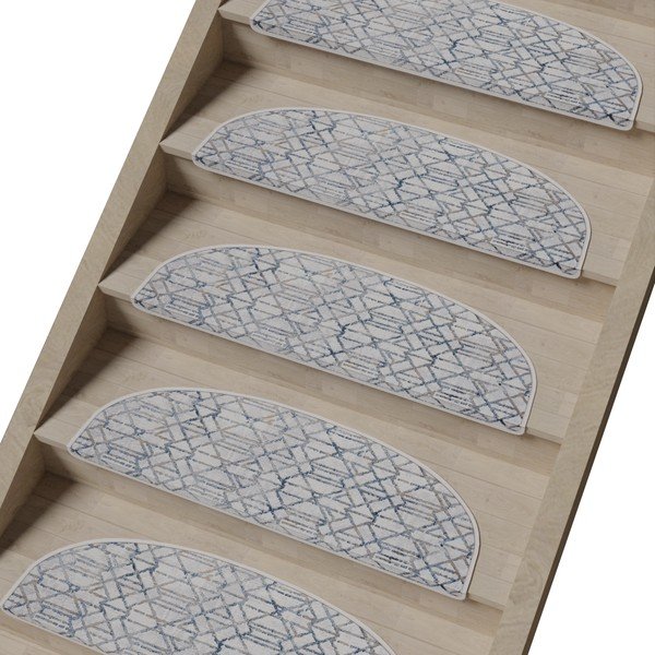 Sivi komplet preprog za stopnice 16 ks 20x65 cm Cottage Warmth – Vitaus-image-1