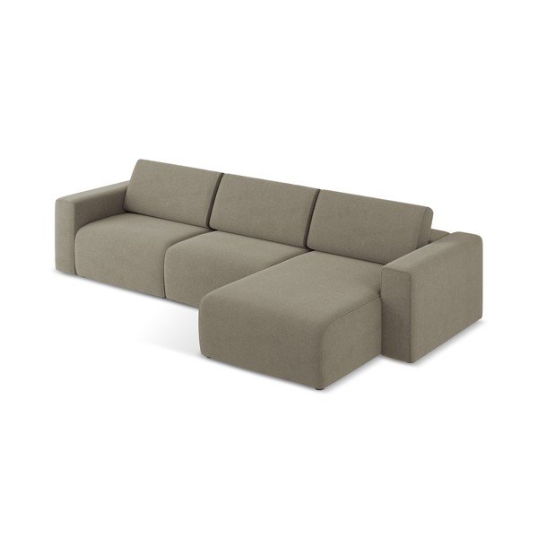 Svetlo rjava kotna sedežna garnitura (desni kot) Kalea – Makamii-image-3