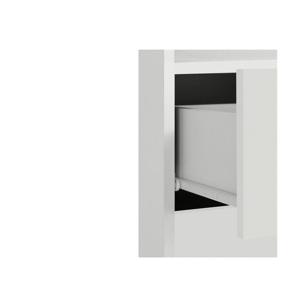 Bela visoka kopalniška omarica 60x121 cm Mirza - Støraa -image-3