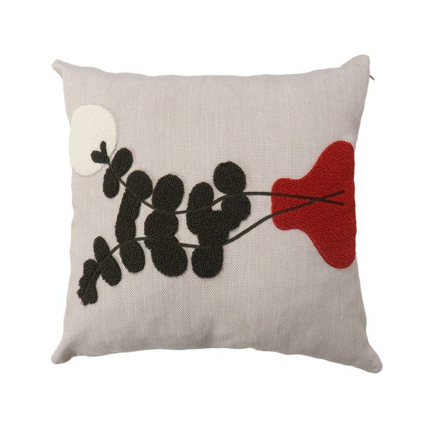 Lanena okrasna blazina 43x43 cm Vazo – Mioli Decor