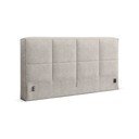 Bež oblazinjeno vzglavje 249x100 cm Darren – Micadoni 