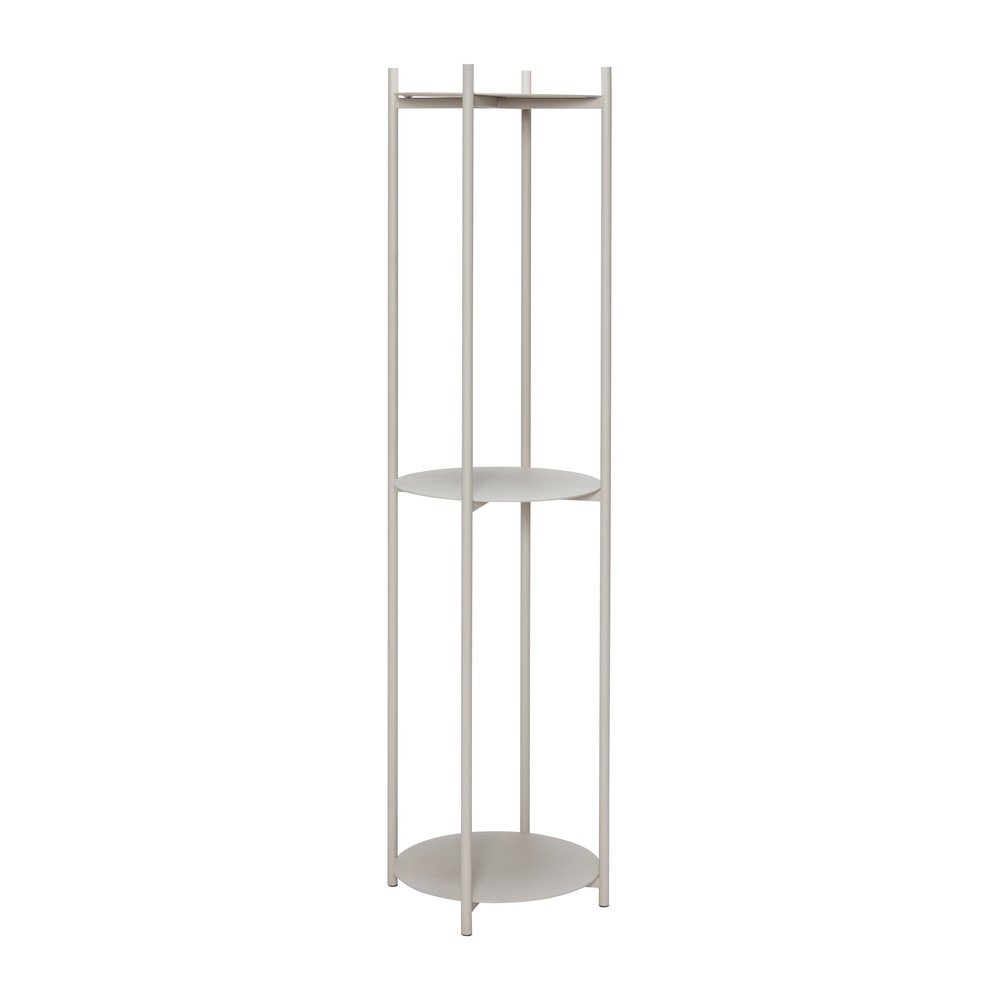 Bel kovinski regal 42x151 cm Norm