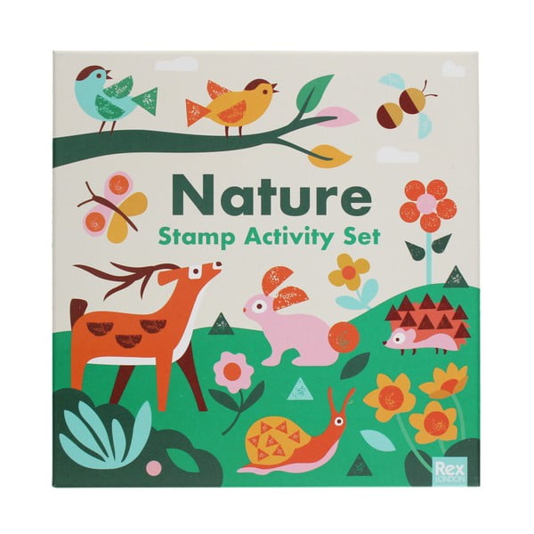 Komplet za ustvarjanje Stamp Activity Set Nature – Rex London