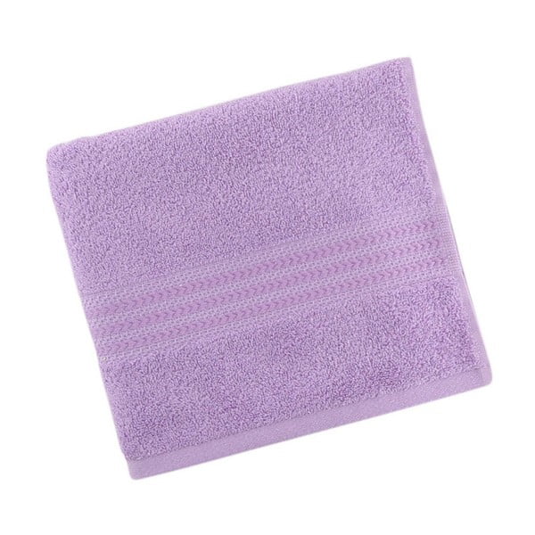 Vijolična brisača iz čistega bombaža Foutastic, 30 x 50 cm-image-2