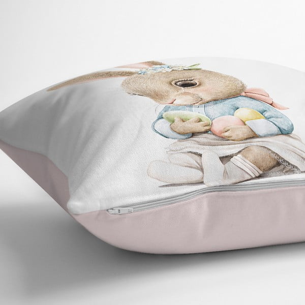 Prevleka za blazino z velikonočnim motivom 43x43 cm – Mila Home-image-1