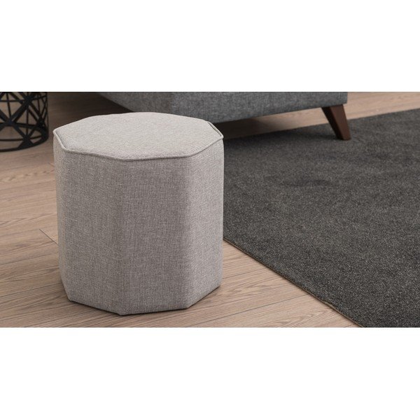 Svetlo rjav tabure Hexa – Balcab Home-image-2