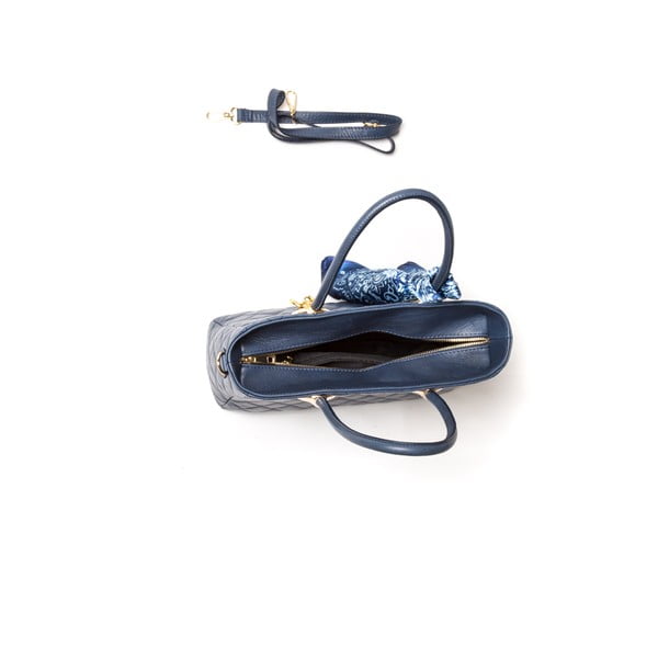 Usnjena torbica Carla Ferreri 2003 Blu-image-3