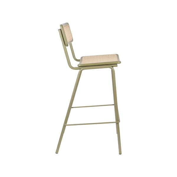 Zeleni barski stoli iz ratana v kompletu 2 kos 106 cm Jort - Zuiver-image-3