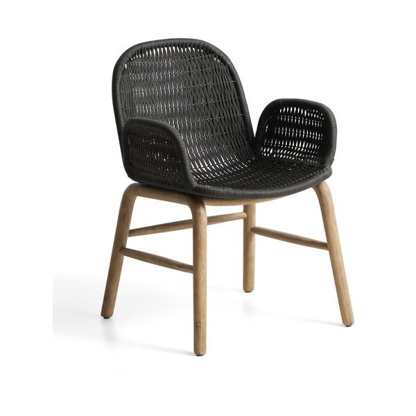 Temno siv vrtni stol Alipa – Kave Home