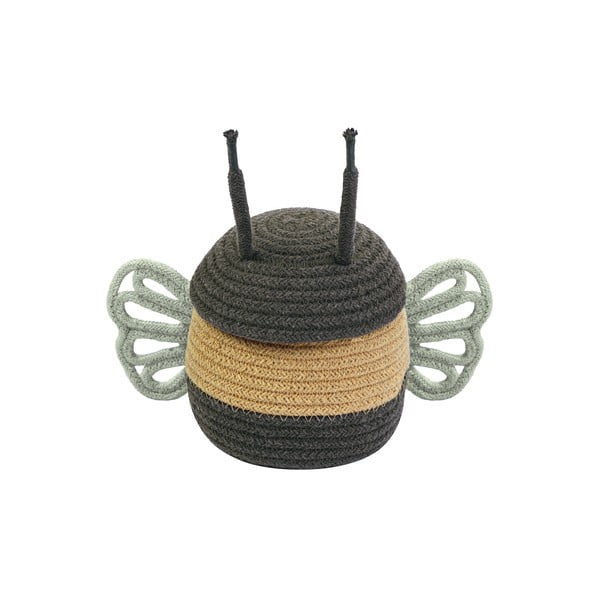 Tekstilna otroška škatla za shranjevanje ø 15x15 cm Baby Bee – Lorena Canals