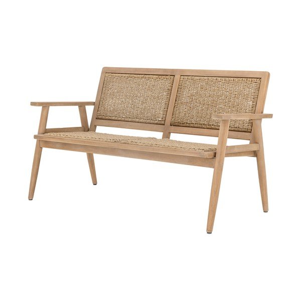 Vrtni kavč iz masivnega lesa v naravni barvi Sorrento – Bloomingville-image-2