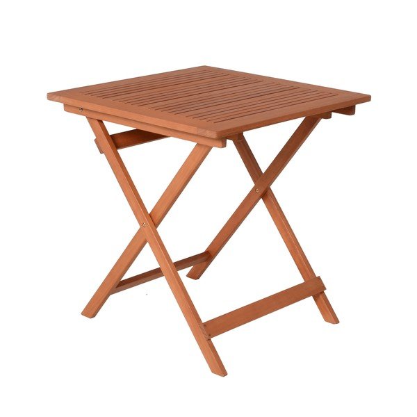 Vrtna miza iz masivnega evkaliptusa 70,5x70,5 cm Pasaneda – Garden Pleasure