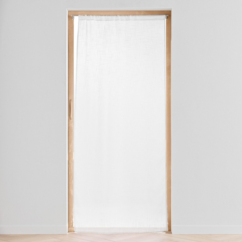 Bela zavesa za vrata 90x200 cm Haltona