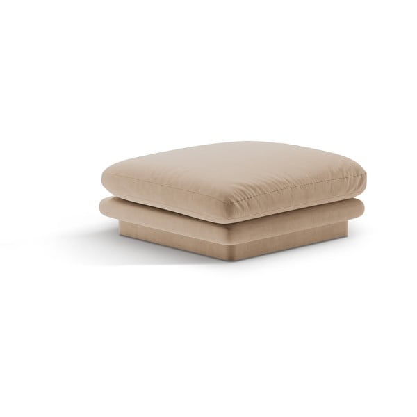 Bež žameten tabure Torino – Micadoni 