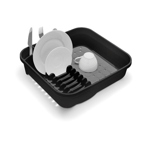 Črno-siv odcejalnik Addis Twin-image-1