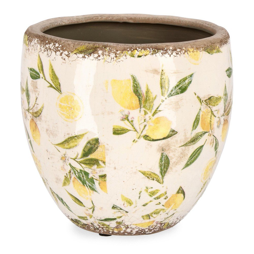 Porcelanast okrasni cvetlični lonec ø 18 cm Sorrento