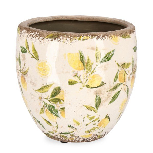 Porcelanast okrasni cvetlični lonec ø 18 cm Sorrento – Yes Everyday