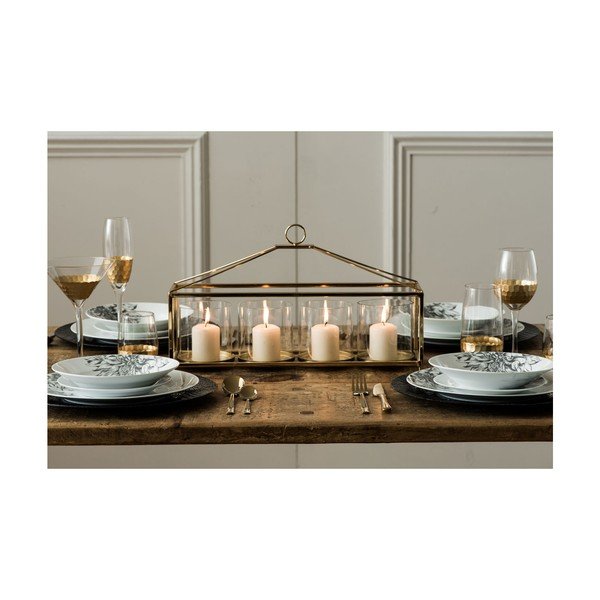 Komplet 4 kozarcev za penino iz ročno pihanega stekla Premier Housewares Deco, 2,1 dl-image-3