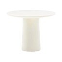 Betonska okrogla vrtna klubska mizica ø 65 cm Albanella – Kave Home