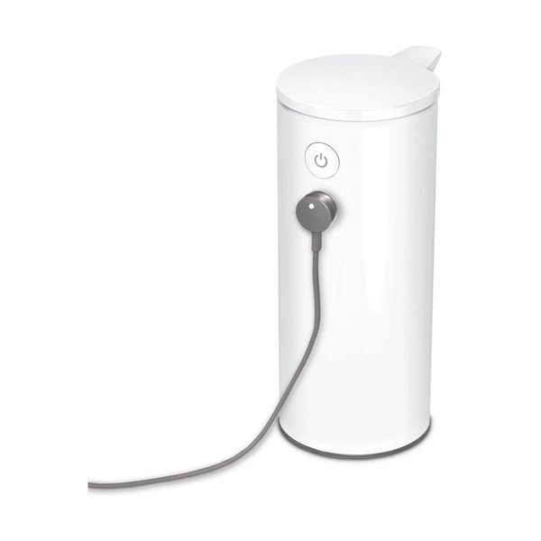 Bel jeklen avtomatski dozirnik za milo 266 ml – simplehuman-image-3