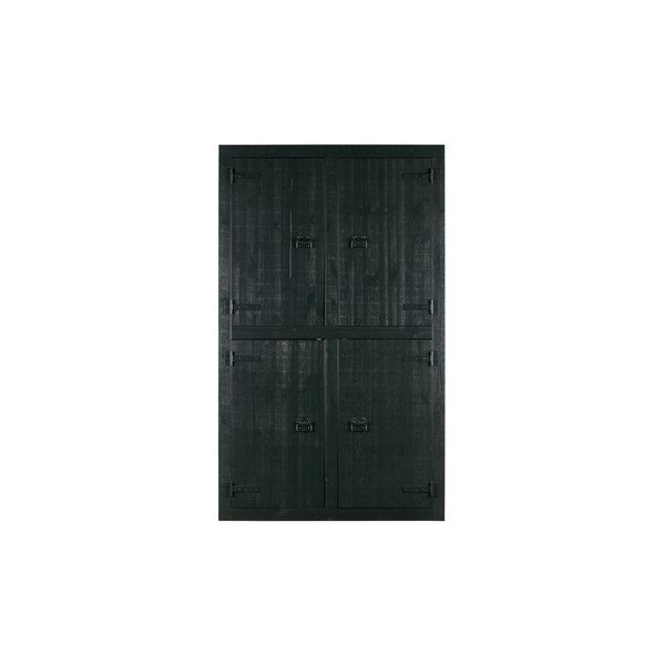 Črna garderobna omara vtwonen Bunk-image-1