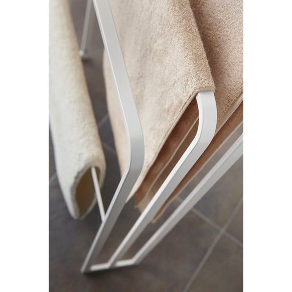 Belo kovinsko stojalo za brisače Yamazaki Tower-image-3