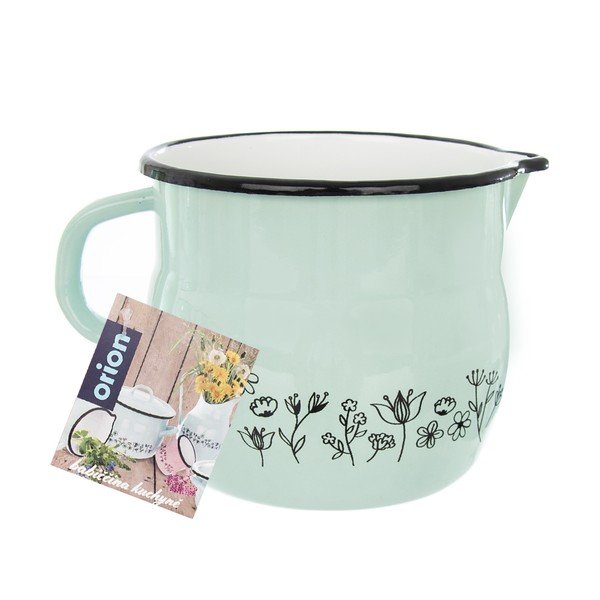 Mint zelen emajliran vrč Orion Meadow, 1,9 l-image-2