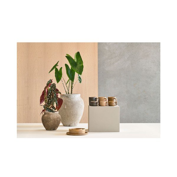 Komplet 2 oranžnih porcelanastih skled Villa Collection Fjord, ø 15,5 cm-image-1