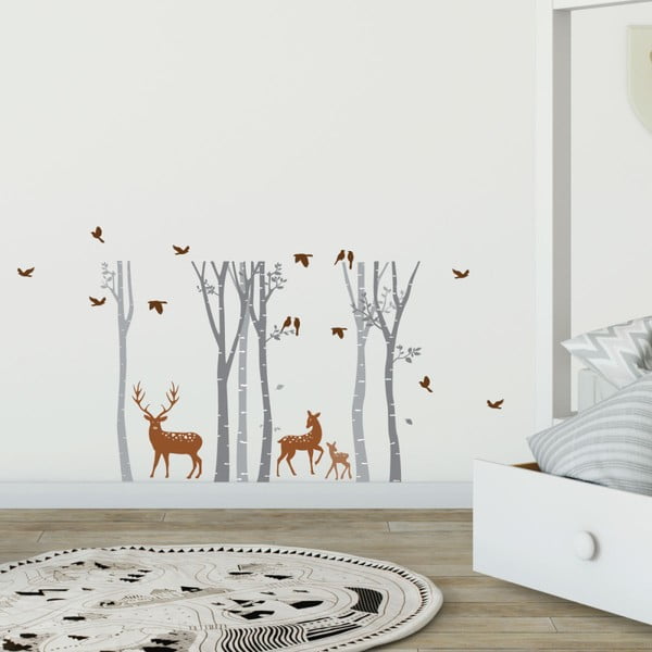 Stenske nalepke Ambiance Magic Forest-image-1