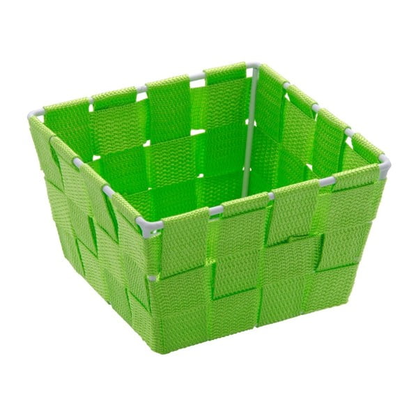 Zelena košara za shranjevanje Wenko Adria, 14 x 14 cm