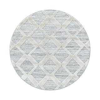 Svetlo siva okrogla preproga ø 120 cm Pisa – Ayyildiz Carpets