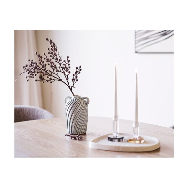 Svetlo modra keramična vaza (višina 22 cm) Mimi – House Nordic-image-2