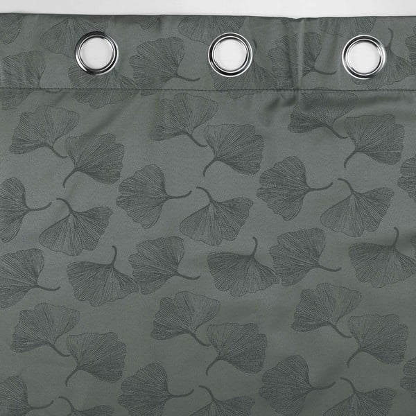 Antracitno siva zatemnitvena zavesa iz žakarja 140x260 cm Lunella – douceur d'intérieur-image-4