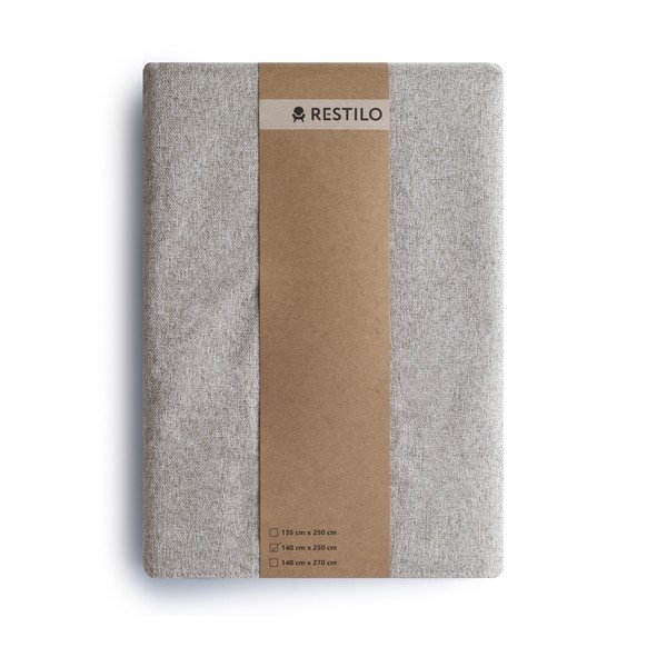 Sivorjava zatemnitvena zavesa 140x250 cm Corita – Restilo-image-4