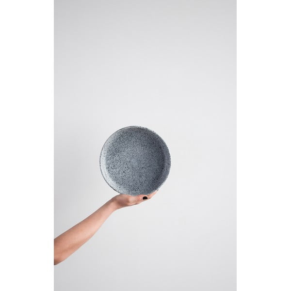 Skleda iz bele in črne keramike ÅOOMI Mess, ø 23,5 cm-image-1