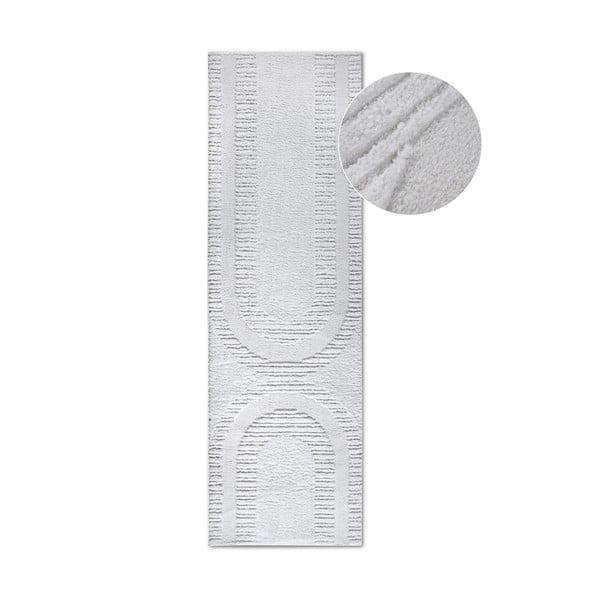 Kremno bel tekač 80x240 cm Bartoux Cream White – Elle Decoration