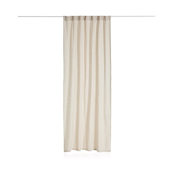 Bež bombažna zavesa 140x270 cm Nolira – Kave Home