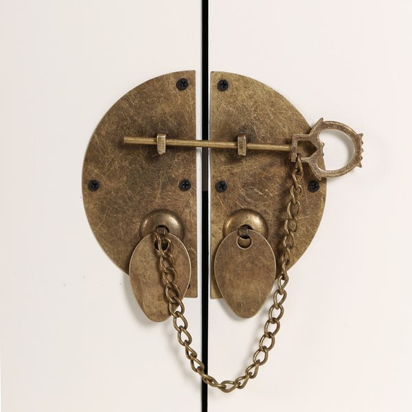 Bela nizka komoda 130x50,5 cm Oriente – Ixia-image-1