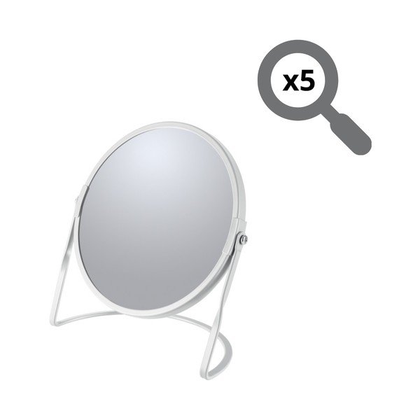 Kozmetično povečevalno ogledalo (5x povečava) ø 18 cm Akira – Spirella-image-3