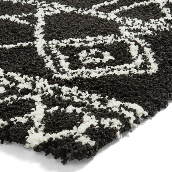 Črna preproga Think Rugs Scandi Berber, 200 x 290 cm-image-3